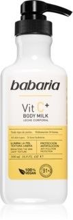 Babaria Body Milk Vitamin C - Tělové mléko s vitamínem C 500 ml