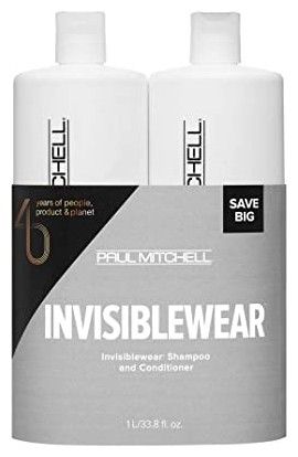 Paul Mitchell Invisiblewear Save Big Set - Šampon 1000 ml + kondicionér 1000 ml + Osuška Dárková sada
