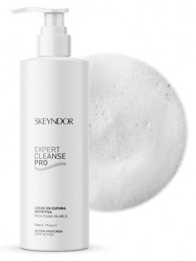 Skeyndor Expert Cleanse Pro Rich Foam-in-milk - Pěnové čistící výživné mléko 200 ml