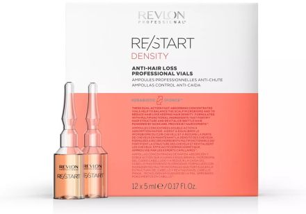 Revlon Professional Restart Density Anti-Hair Loss Vials - Ampule proti vypadávání vlasů 12 x 5 ml