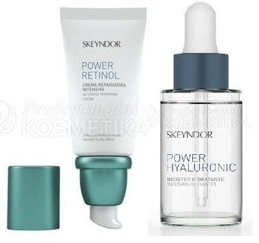 Skeyndor Power Retinol Sada č. 1 - Krém 50 ml + hydratační booster 15 ml Dárková sada