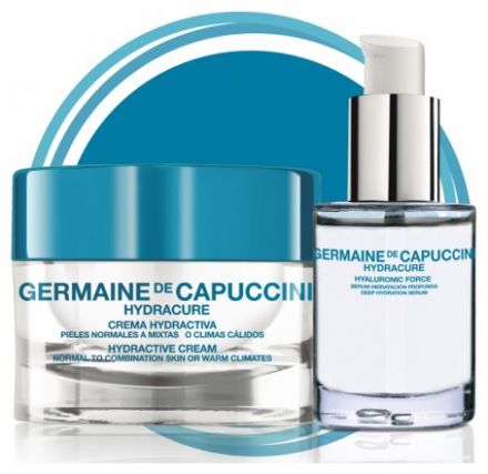 Germaine de Capuccini Hydracure Set 2 - Hydratační krém normální pleť 50ml + Hydratační sérum 30ml Dárková sada