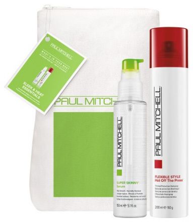 Paul Mitchell Smooth Duo travel Bag - Sérum 150 ml + tepelný štít ve spreji 200 ml Dárková sada