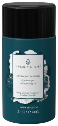 Urban Alchemy Opus Magnum Artic Dry Powder - Suchý šampon poskytující pocit čerstvě umytých vlasů 60 g