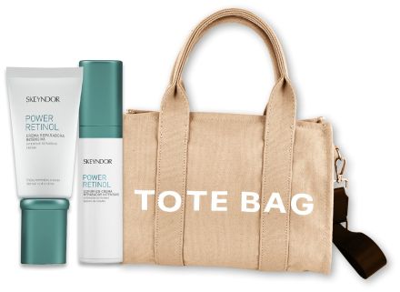 Skeyndor Power Retinol Suchá Pleť Letní Sada - Antioxidační krém 50 ml + Reparační sérum 30 ml Dárková sada