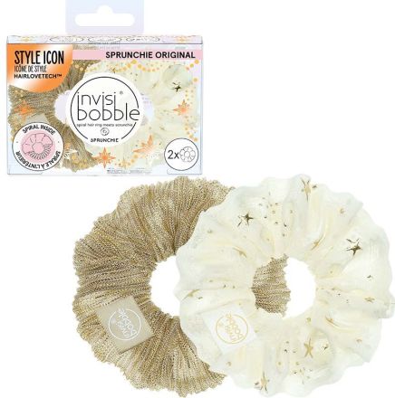 Invisibobble Sprunchie Time to Shine Bring on the Night - Gumička do vlasů 2 ks
