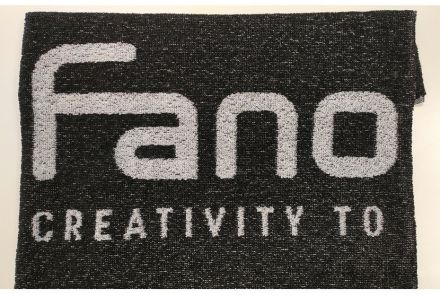 Fanola Towel - Kadeřnický ručník Bavlněný Černo-bílý 1ks