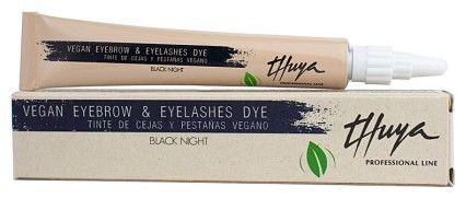 Thuya Professional Line Vegan Black Night - Vegan barva na řasy a obočí černá 14 ml