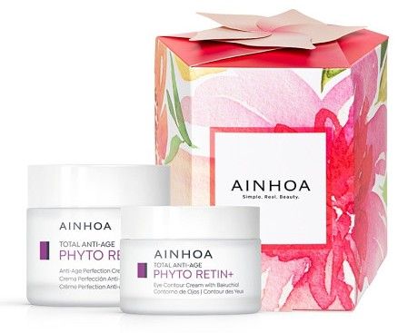 Ainhoa Phyto Retin+ Anti-Age Set - Pleťový krém proti stárnutí 50 ml + krém na oční okolí 15 ml Dárková sada