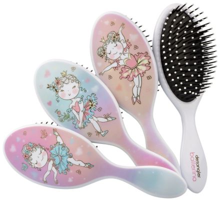 Detangler Ballerina Brush - Dětský rozčesávací kartáč na vlasy Balerína
