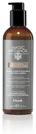 Nook Magic Arganoil Wonderful Protein Booster - Booster pro vyčerpané a poškozené vlasy 200 ml