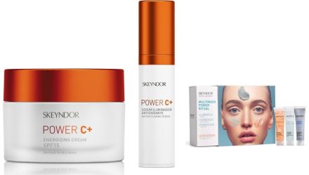Skeyndor Power C+ Summer Set - Pleťový krém 50 ml + prozařující sérum 30 ml Dárková sada