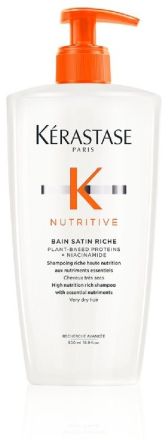 Kérastase Nutritive Bain Satin Riche - Šamponová lázeň pro velmi suché vlasy 500 ml