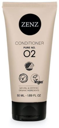Zenz Organic Conditioner Pure no. 02 - Antialergenní kondicionér pro všechny typy vlasů 50 ml Cestovní balení