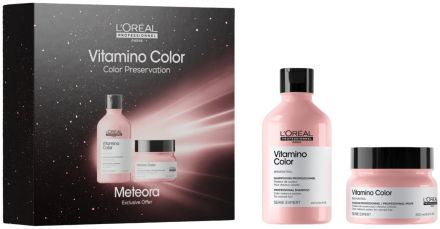 L´oréal Professionnel Serie Expert Vitamino Color Duo Vánoční Sada - Šampon 300 ml + maska 250 ml Dárková sada
