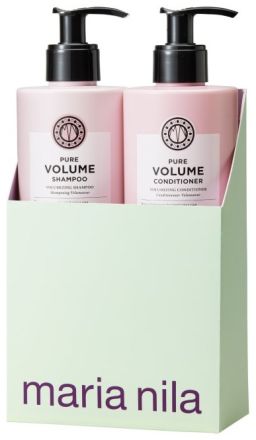 Maria Nila Pure Volume Duo Set - Šampon 500 ml + kondicionér 500 ml Dárková sada