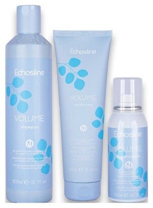 Echosline Volume Letní Set - Šampon 300 ml + kondicionér 300 ml + pěna 200 ml Dárková sada