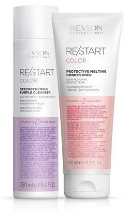 Revlon Professional Restart Purple Vánoční Set - Šampon 250 ml + kondicionér 200 ml Dárková sada
