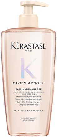 Kérastase Gloss Absolu Bain Hydra-glaze - šampon pro vlasy se sklonem ke krepatění 500 ml