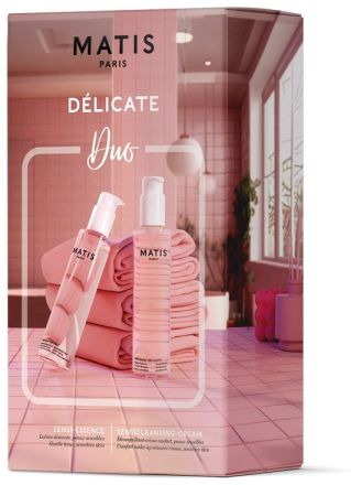 Matis Délicate Sensitive Set - Pleťová voda 200 ml + čistící pleťové mléko 200 ml Dárková sada
