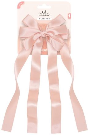 Invisibobble CLIPSTAR Ribbon Glam - Skřipec se saténovou mašlí 1 ks