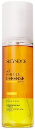 Skeyndor Age Photo Defense Body Protective B-Phase SPF50 - Tělová ochranná dvoufázová péče 200 ml