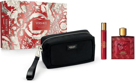 Versace Eros Flame Vánoční Set - EDP 100 ml + EDP 10 ml Dárková sada