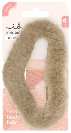 Invisibobble CLIPSTAR L Fluffy Companion - Skřipec do vlasů 1 ks