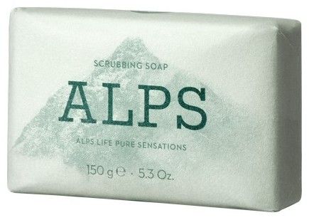 Alps Body Scrubbing Soap - Tělové peelingové mýdlo 150 g