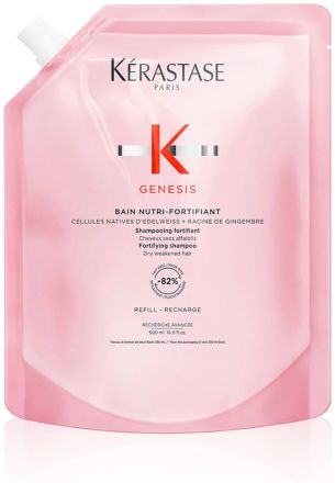 Kérastase Genesis Bain Nutri-fortifiant - Vyživující šampon pro oslabené a řídnoucí vlasy 500 ml Náhradní náplň