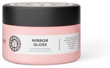 Maria Nila Mirror Gloss Mask - Hloubkově vyživující maska pro lesk a hebkost vlasů 250 ml