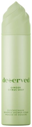 Deserved Whipped Foam 250 ml Ginger Citrus Shot - Sprchová pěna 250 ml