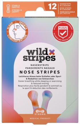 Wild Stripes Nose Patches Sunrise - Nosní pásky 12 ks