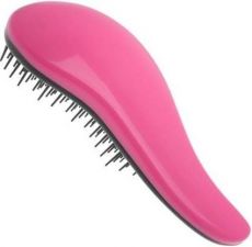 Detangler kartáč na vlasy s rukojetí - růžovo-černý