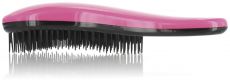Detangler kartáč na vlasy s rukojetí - růžovo-černý