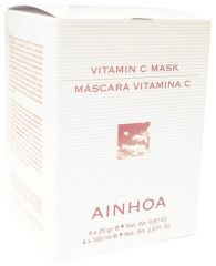 Ainhoa Plastické masky Vitamin C Gel Mask - Pleťová maska Vitamín C 4 x (25 g + 100 ml)