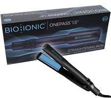 Bio Ionic One Pass 1,5" Black - Iontová žehlička na vlasy Černá 38 mm