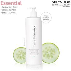 Skeyndor Essential Cleansing Emulsion With Cucumber - Čistící mléko s výtažky z okurky 1000 ml