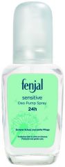 Fenjal Sensitive Deo Pump Spray - Antiperspirant s rozprašovačem 75 ml