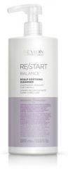 Revlon Professional Restart Balance Scalp Soothing Cleanser - Zklidňující šampon na citlivou vlasovou pokožku 1000 ml