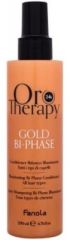 Fanola Oro Therapy Gold Bi-phase Conditioner - Dvoufázový, neoplachující kondicionér 200 ml