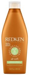 Redken Nature+Science All Soft Conditioner - Přírodní hydratační kondicionér pro suché vlasy 250 ml