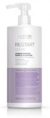 Revlon Professional Restart Color Purple - Fialový posilující šampon 1000 ml