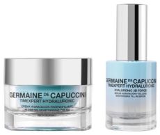 Germaine de Capuccini Timexpert Hydraluronic Rich Vánoční Set - Krém pro normální až suchou pleť 50 ml + Hydratační sérum 3D Force 30 ml Dárková sada