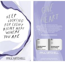 Paul Mitchell Invisiblewear Duo Vánoční Sada - Šampon 300 ml + objemová pěna 200 ml Dárková sada