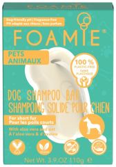 Foamie Dog Shampoo Anything’s Pawssible for short fur - Tuhá čistící péče pro psy 110 g