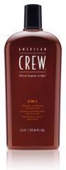 American Crew 3V1 Classic Crew - Šampon - kondicionér - sprchový gel 1000 ml