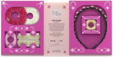 Invisibobble COLLECTOR'S BOX Time to Shine - Čelenka 1 ks + 2 x sprunchie gumička + 3 x original + 3 x slim + 2 x barrette sponky Dárková sada