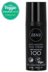 Zenz Organic Antiage Face Cream Moisture & Hydration Deep Wood No. 100 - Krém na obličej proti stárnutí 50 ml
