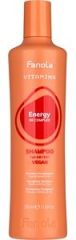 Fanola Vitamins Energy Be Complex Shampoo - Energizující šampon pro jemné a oslabené vlasy pro ženy 350 ml